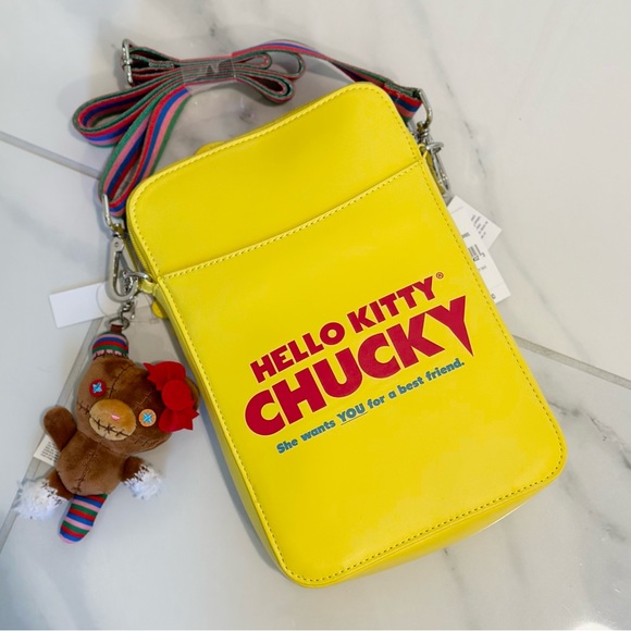Hello Kitty Chucky Shoulder Bag with Strap! New! - Picture 4 of 6
